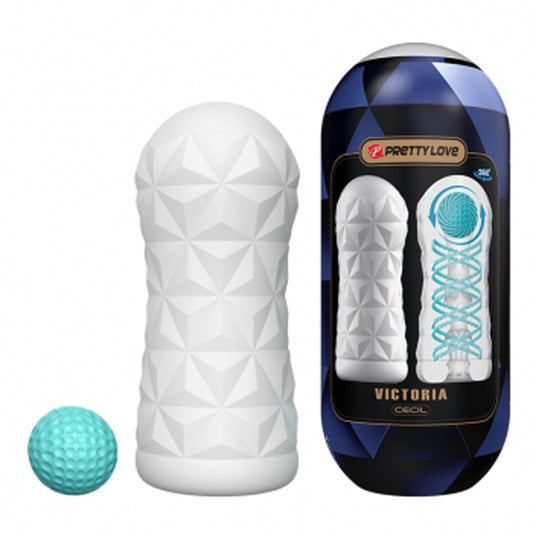Pretty Love Victoria Cecil Cup Masturbator White | 6959532335408 | Available at EroticWarehouse.com