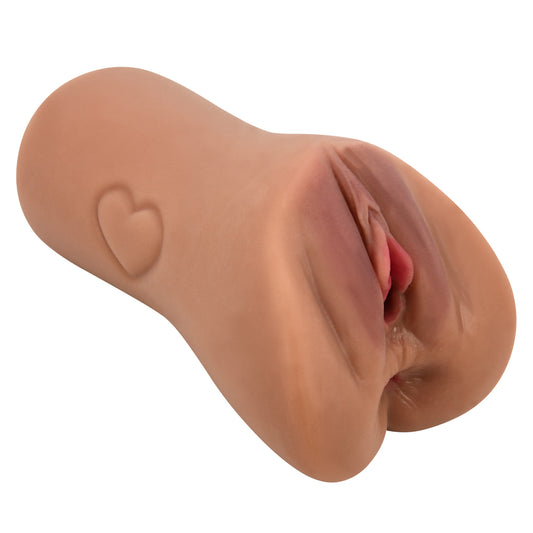 Elena Vagina Shaped Masturbator - Brown | 6959532360134 | Available at EroticWarehouse.com