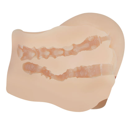 Mila Realistic Vagina and Ass Vibrating Stroker - Light | 6959532329230 | Available at EroticWarehouse.com
