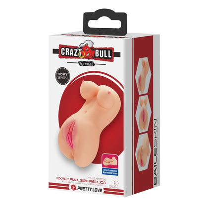 Hannah the Realistic Pussy And Ass Double Masturbator - Light | 6959532329278 | Available at EroticWarehouse.com