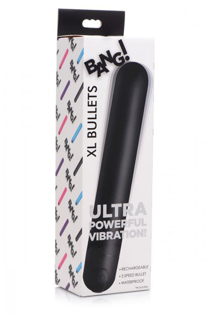 Bang XL Bullet Vibrator - Black | 848518034465 | Available at EroticWarehouse.com