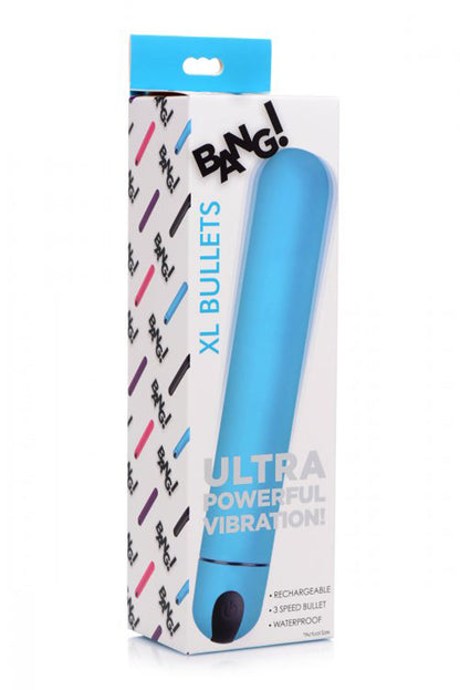 Bang XL Bullet Vibrator - Blue | 848518034472 | Available at EroticWarehouse.com