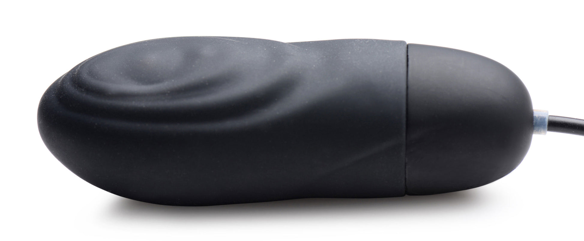 7x Pulsing Rechargeable Silicone Bullet- Black | 848518039071 | Available at EroticWarehouse.com
