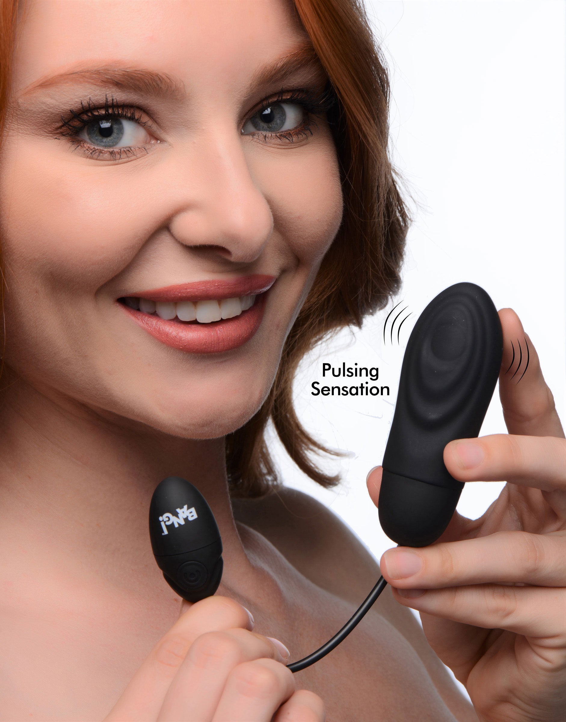 7x Pulsing Rechargeable Silicone Bullet- Black | 848518039071 | Available at EroticWarehouse.com