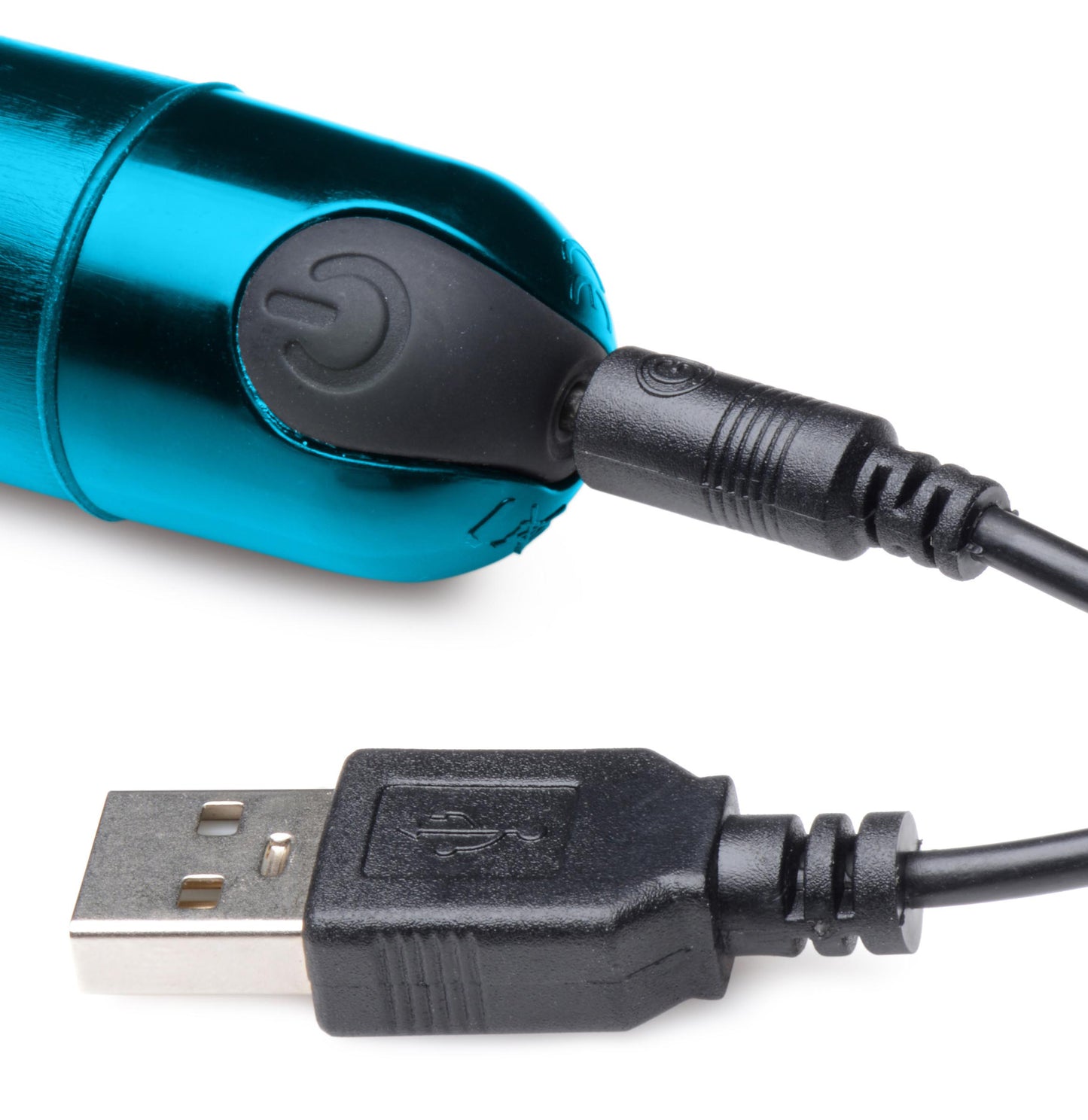 10x Slim Metallic Bullet - Blue | 848518038388 | Available at EroticWarehouse.com