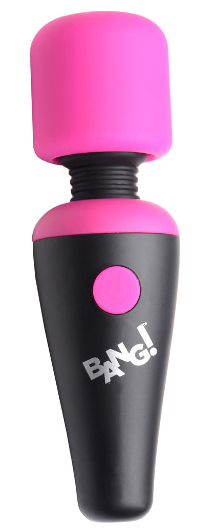 Bang - 10x Vibrating Mini Silicone Wand - Pink | 848518045003 | Available at EroticWarehouse.com