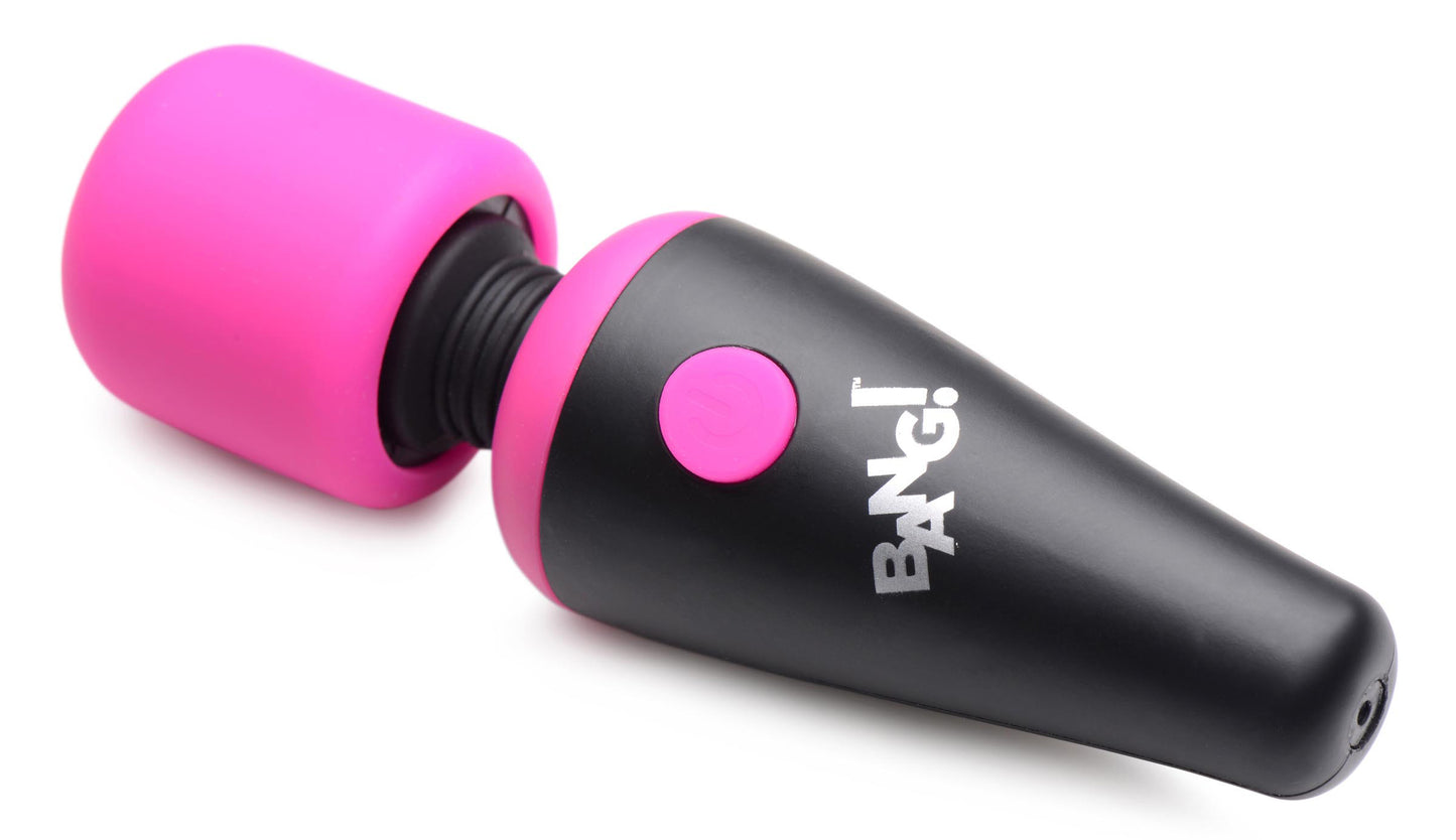 Bang - 10x Vibrating Mini Silicone Wand - Pink | 848518045003 | Available at EroticWarehouse.com