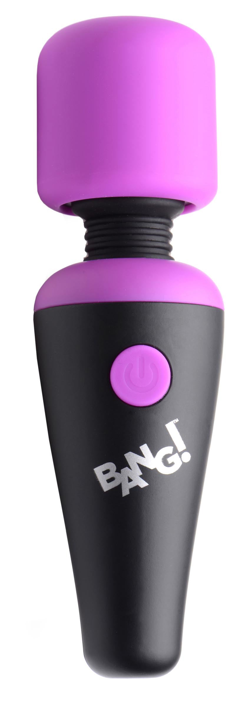 Bang - 10x Vibrating Mini Silicone Wand - Purple | 848518045010 | Available at EroticWarehouse.com