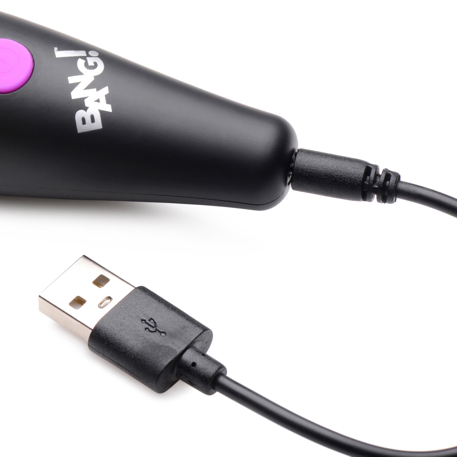 Bang - 10x Vibrating Mini Silicone Wand - Purple | 848518045010 | Available at EroticWarehouse.com
