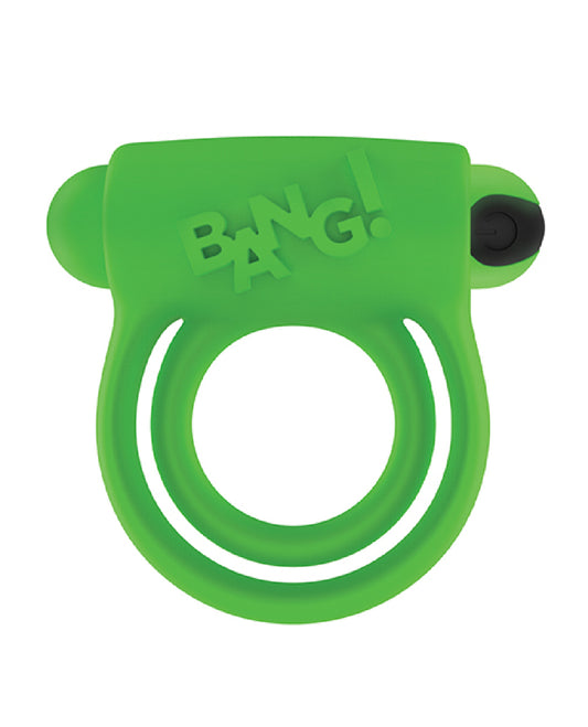 Glow in the Dark Cock Ring - Green | 848518055484 | Available at EroticWarehouse.com