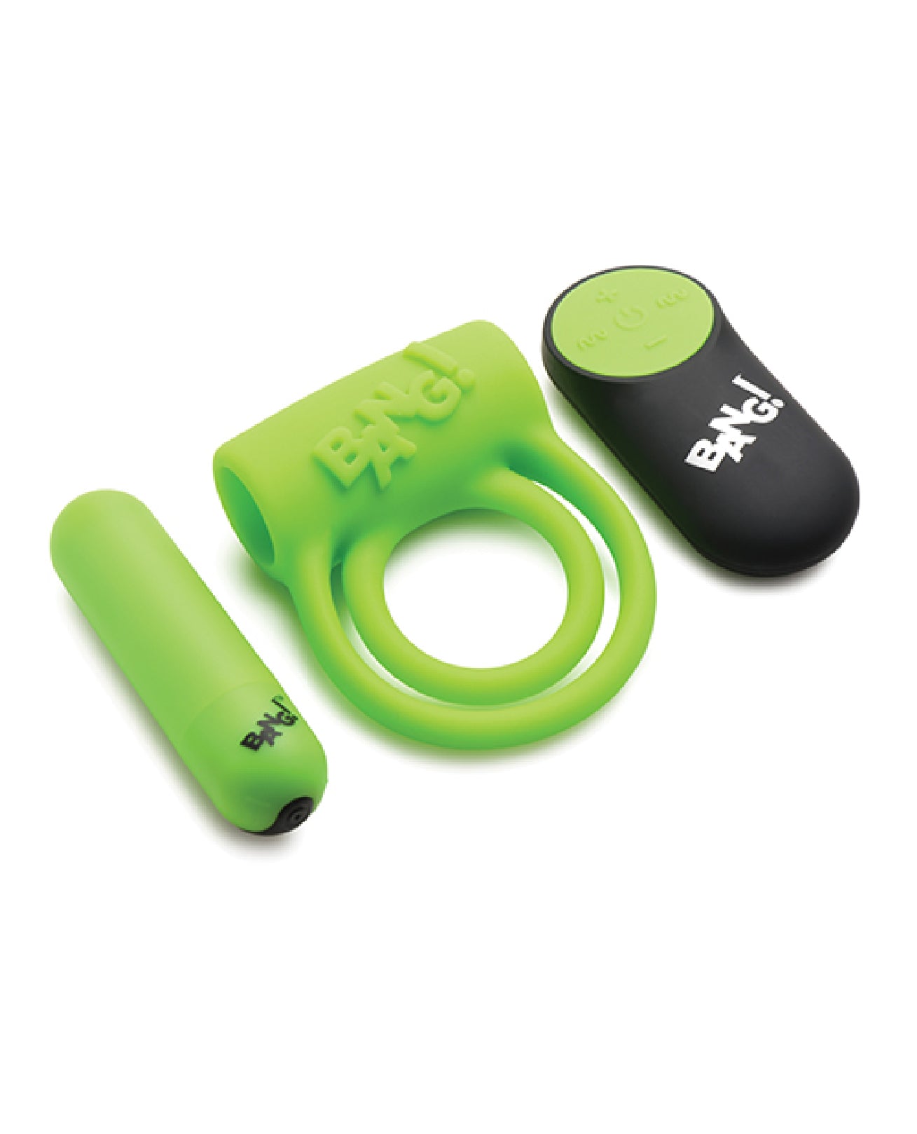 Glow in the Dark Cock Ring - Green | 848518055484 | Available at EroticWarehouse.com
