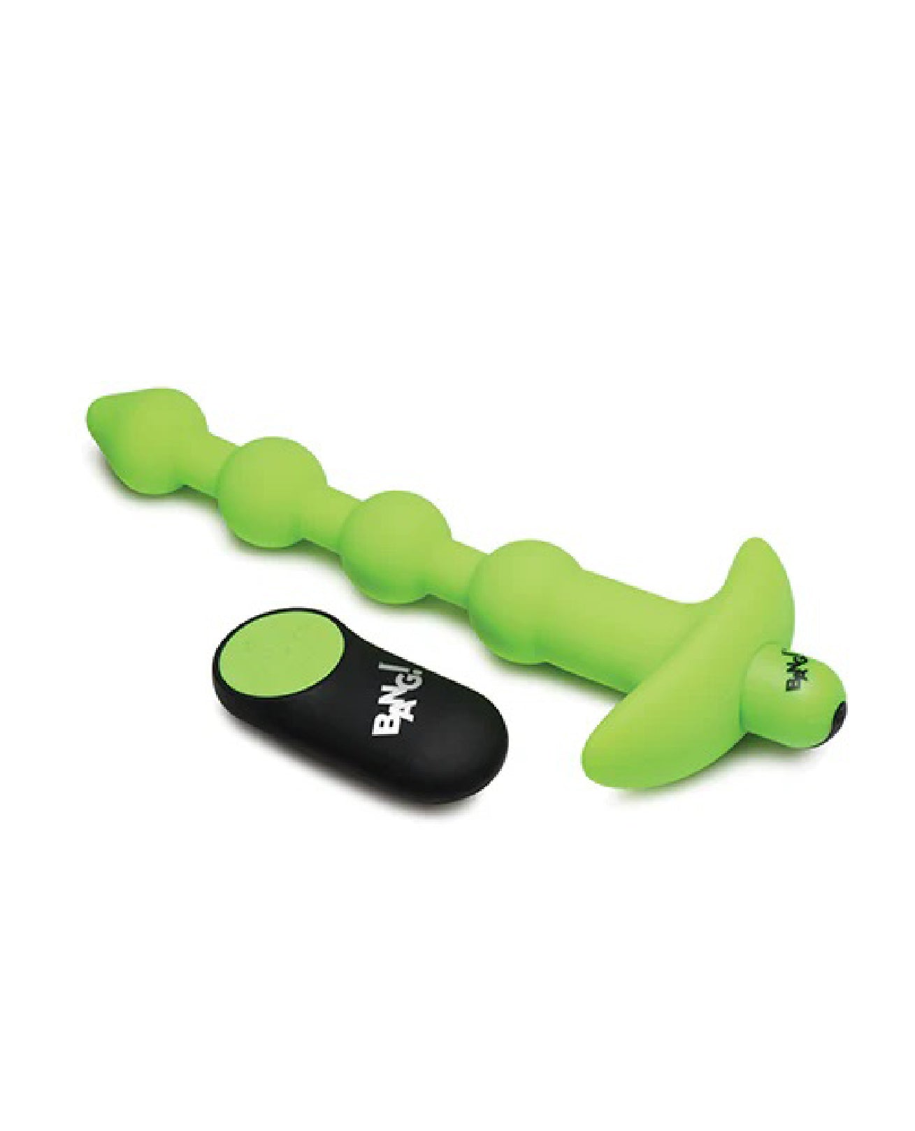Glow in the Dark Anal Beads - Green | 848518055491 | Available at EroticWarehouse.com