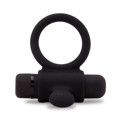 Nu Sensuelle Silicone Bullet Ring - Black | 9342851002842 | Available at EroticWarehouse.com