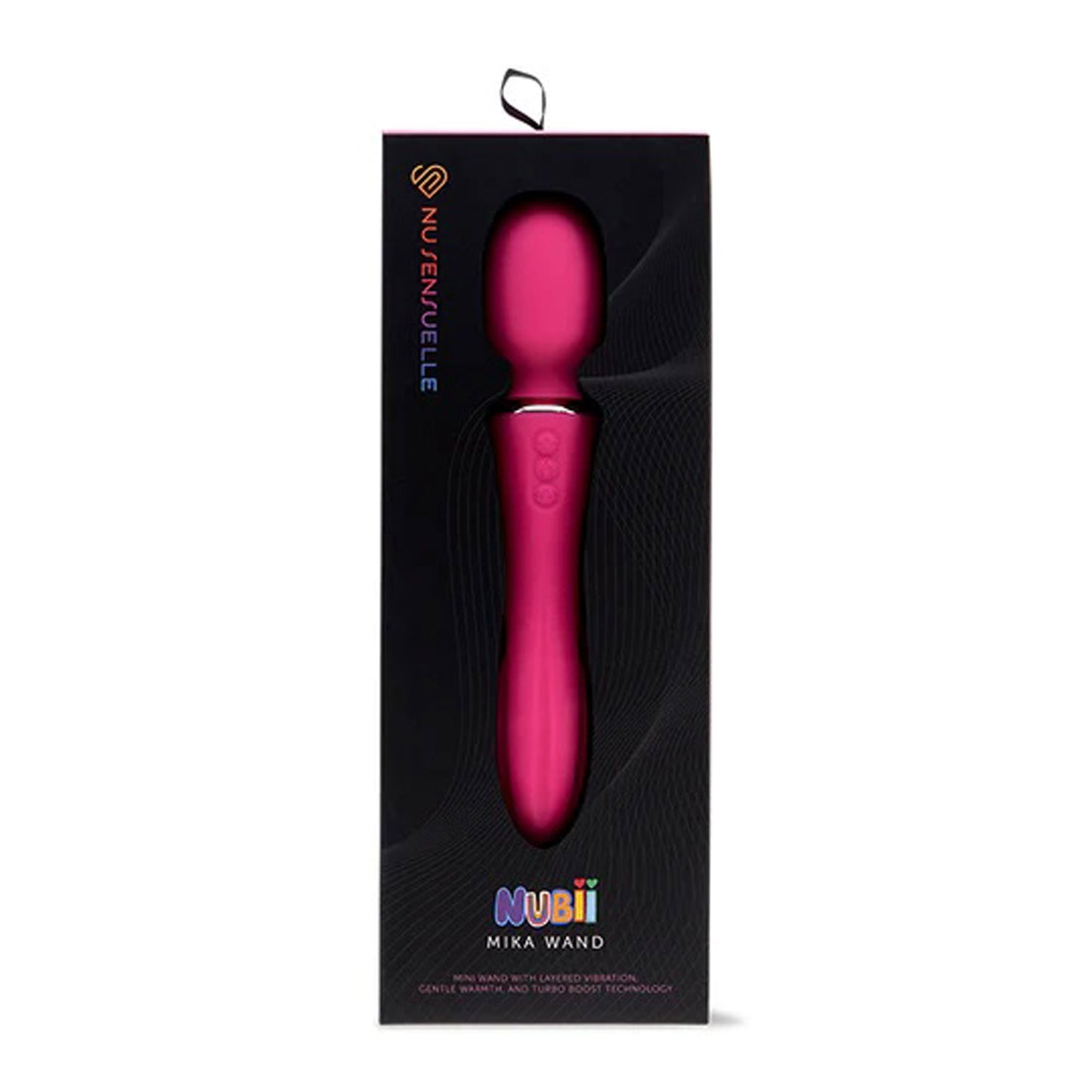 Nu Sensuelle Nubii Mika Wand - Pink | 9342851003177 | Available at EroticWarehouse.com