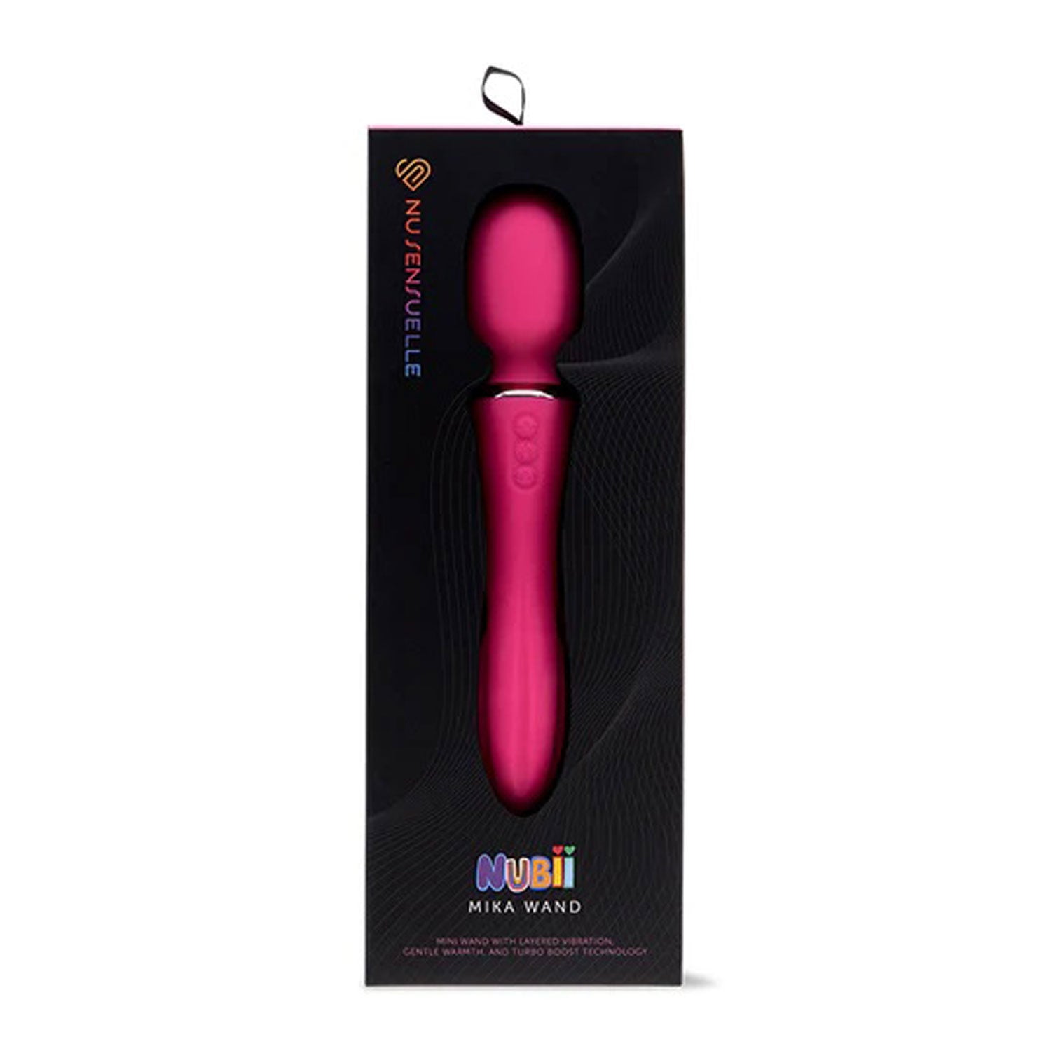 Nu Sensuelle Nubii Mika Wand - Pink | 9342851003177 | Available at EroticWarehouse.com