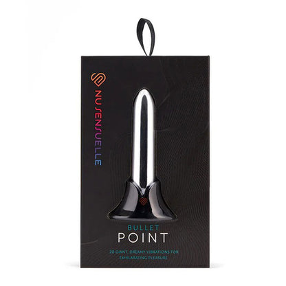 Nu Sensuelle Point Bullet - Silver | 9342851001500 | Available at EroticWarehouse.com