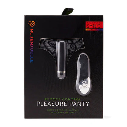 Nu Sensuelle Remote Control Pleasure Panty - Black | 9342851002538 | Available at EroticWarehouse.com