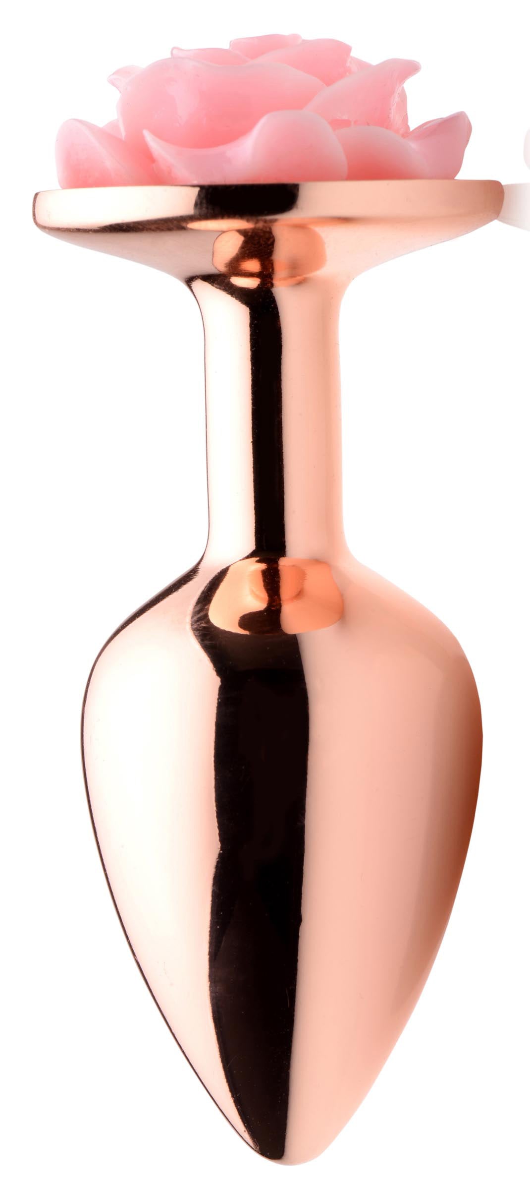 Pink Rose Gold Anal Plug - Small | 848518045720 | Available at EroticWarehouse.com