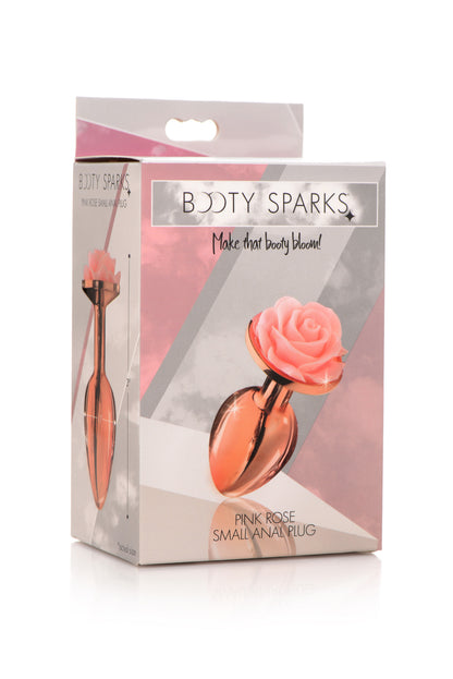 Pink Rose Gold Anal Plug - Small | 848518045720 | Available at EroticWarehouse.com