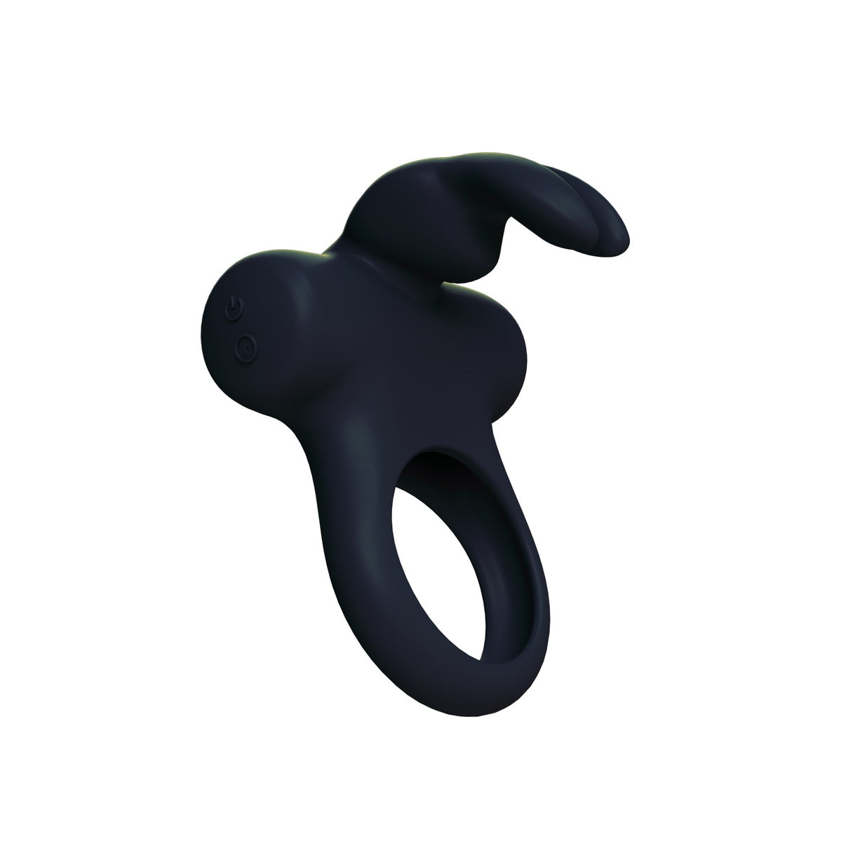 Ohhh Bunny Frisky Bunny Vibrating Ring - Black Pearl | 731882511369 | Available at EroticWarehouse.com