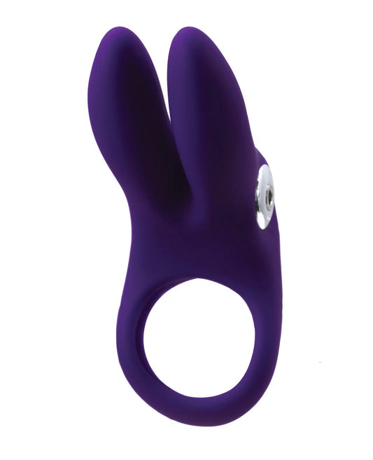 Sexy Bunny Rechargeable Ring - Deep Purple | 792816281451 | Available at EroticWarehouse.com