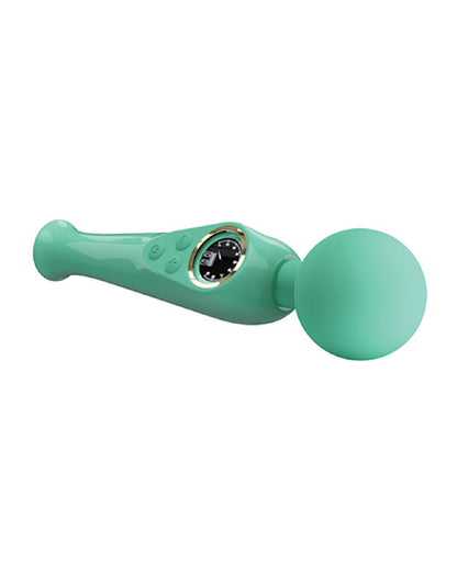 Skylar - Led Digital Display Wand - Turquoise | 6959532335477 | Available at EroticWarehouse.com