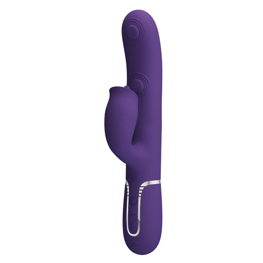 Gigi Twinkled Tenderness Rabbit Vibrator - Purple by Pretty Love 6959532336153 available at EroticWarehouse.com