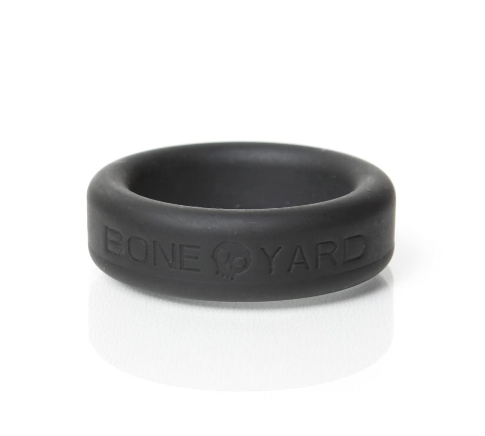 Boneyard Silicone Ring 30mm - Black | 666987001302 | Available at EroticWarehouse.com