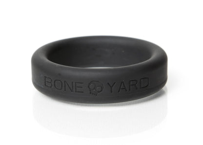 Boneyard Silicone Ring 35mm - Black | 666987001357 | Available at EroticWarehouse.com
