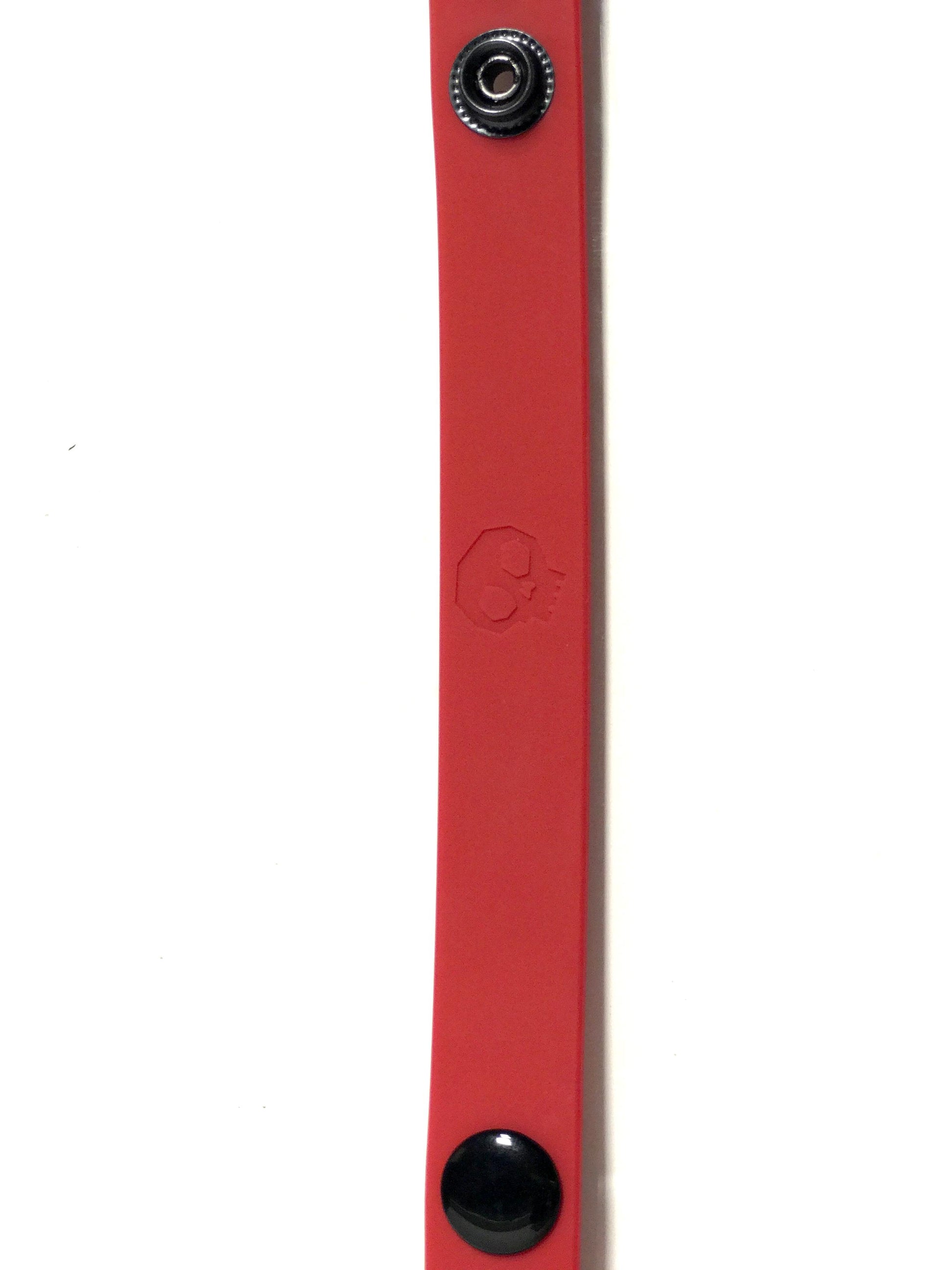 Boneyard Silicone Cock Strap 3 - Snap Ring - Red | 666987003023 | Available at EroticWarehouse.com