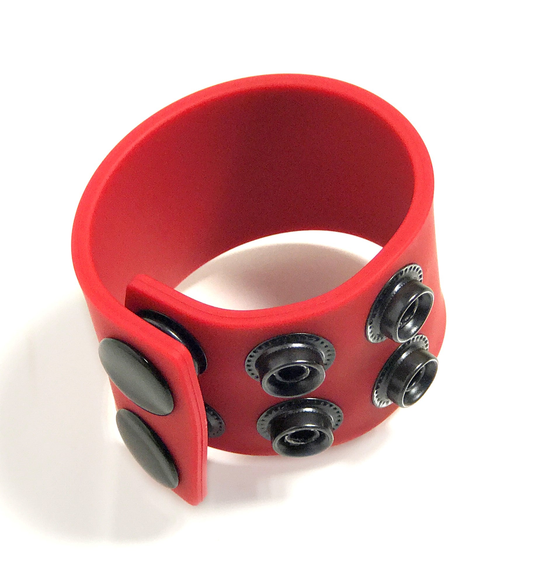 Boneyard Silicone Ball Strap 4cm Stretcher - Red | 666987003122 | Available at EroticWarehouse.com