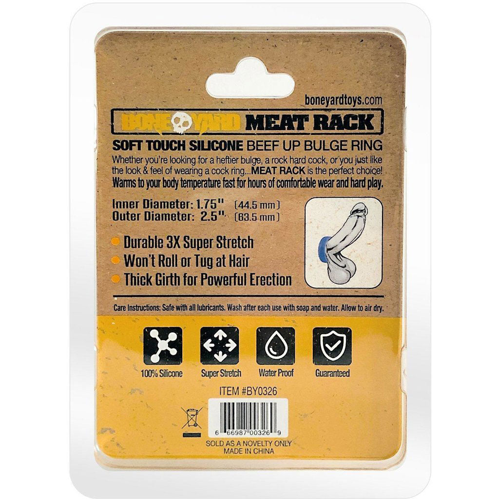 Meat Rack Cock Ring - Blue | 666987003269 | Available at EroticWarehouse.com
