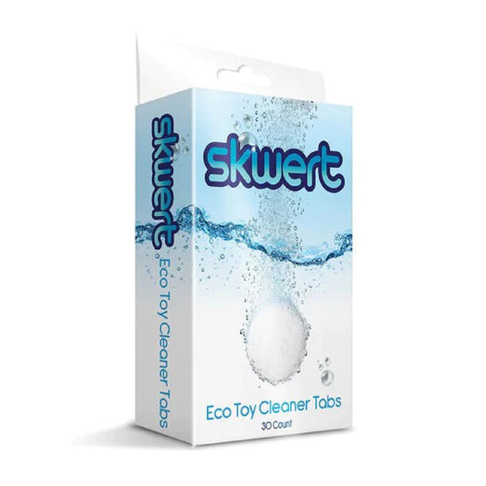 Skwert Toy Cleaner Effervescent Tablets 30 count | 666987005058 | Available at EroticWarehouse.com