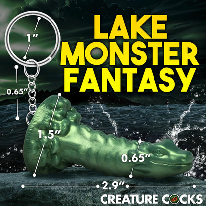 Cockness Monster Keychain - Green | 848518054982 | Available at EroticWarehouse.com