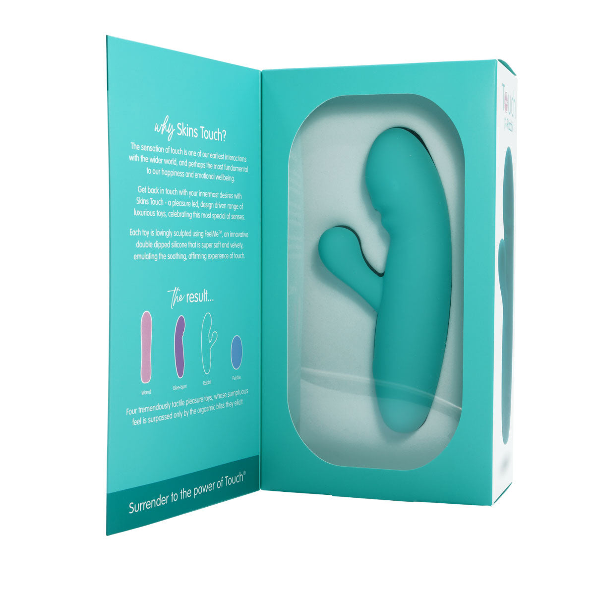 Skin Touch - the Rabbit - Teal | 5037353008815 | Available at EroticWarehouse.com