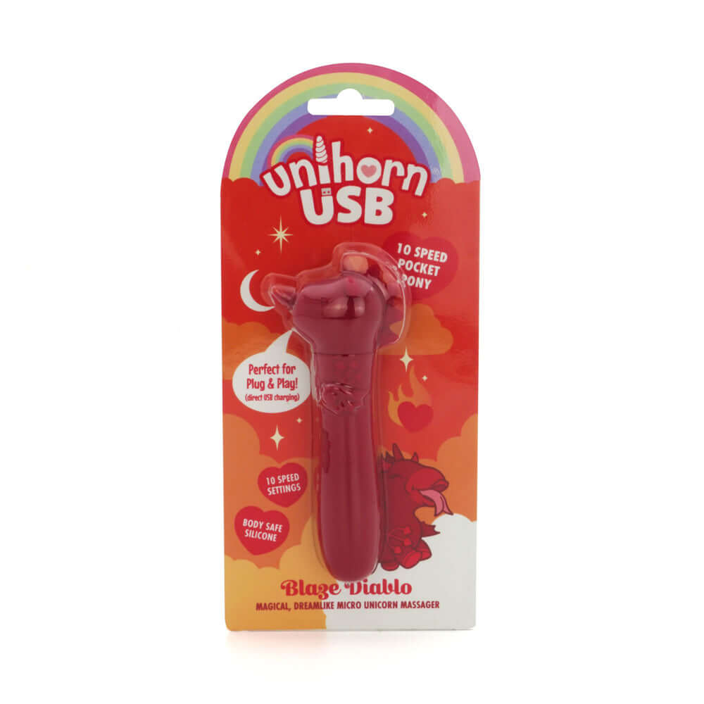 Unihorn USB Bullet - Blaze Diablo | 5061076320060 | Available at EroticWarehouse.com