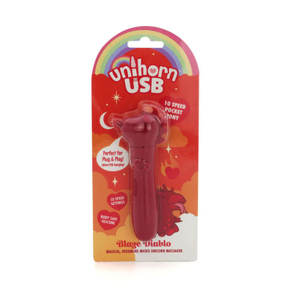 Unihorn USB Bullet - Blaze Diablo | 5061076320060 | Available at EroticWarehouse.com