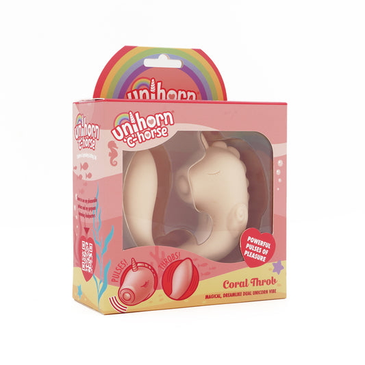 Unihorn C Horse - Coral Throb | 5037353011631 | Available at EroticWarehouse.com
