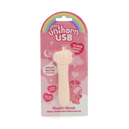 Unihorn USB Bullet - Heart Throb | 5061076320022 | Available at EroticWarehouse.com