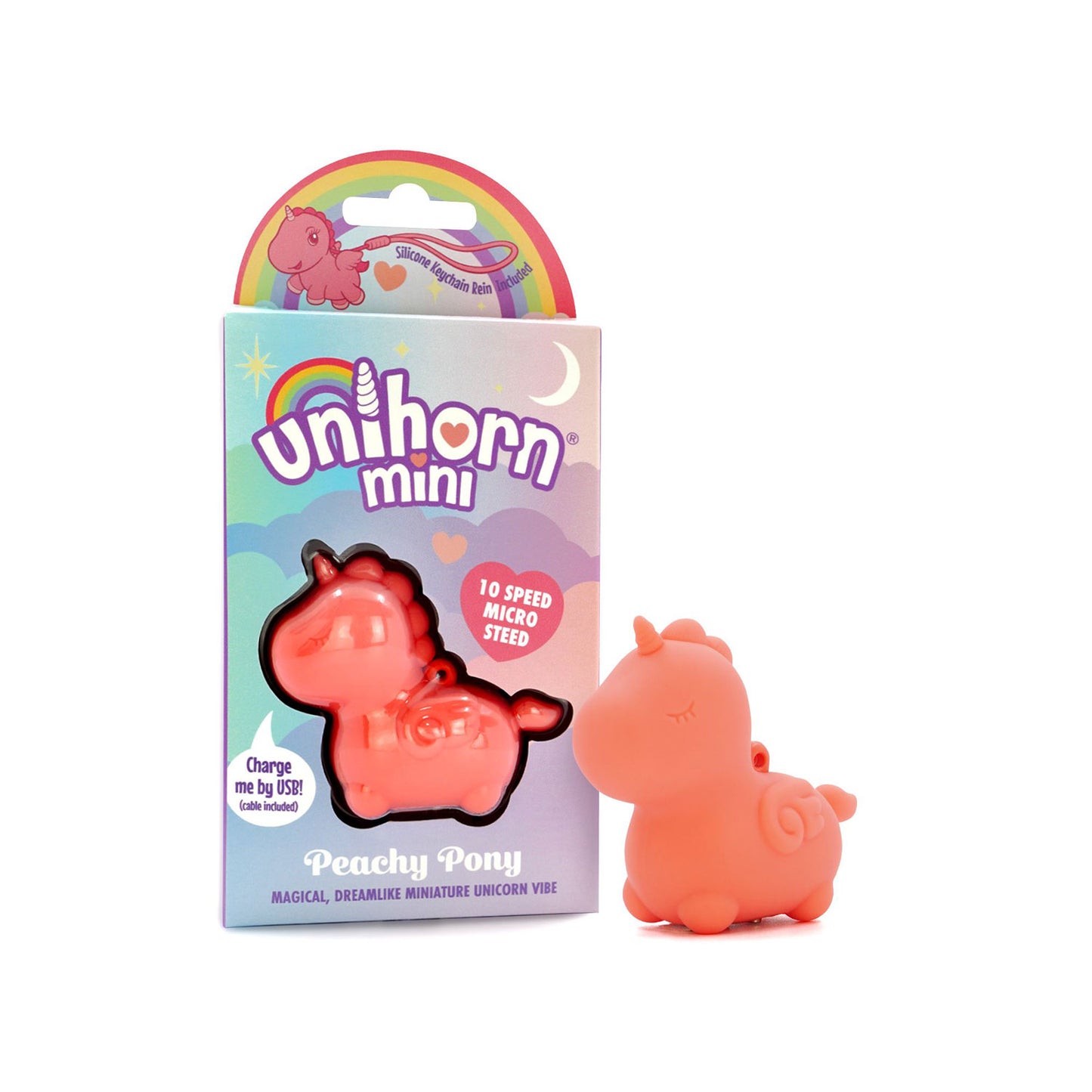 Unihorn Mini - Peachy Pony | 5037353010962 | Available at EroticWarehouse.com
