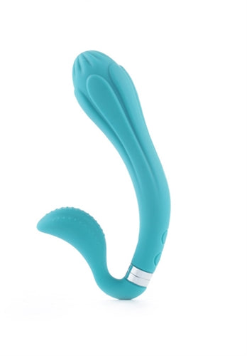 Lady Jadore 360 Reversible Tulip - Turquoise | 707331700301 | Available at EroticWarehouse.com