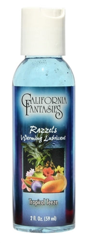 Razzels Warming Lubricant - Tropical Teeze - 2 Oz. Bottle | 855487001183 | Available at EroticWarehouse.com