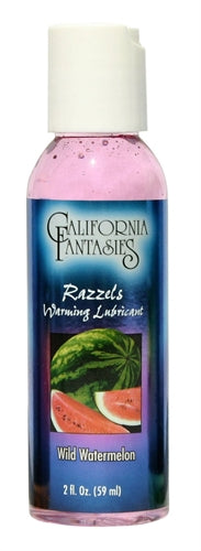 Razzels Warming Lubricant - Wild Watermelon - 2 Oz. Bottle | 855487001206 | Available at EroticWarehouse.com