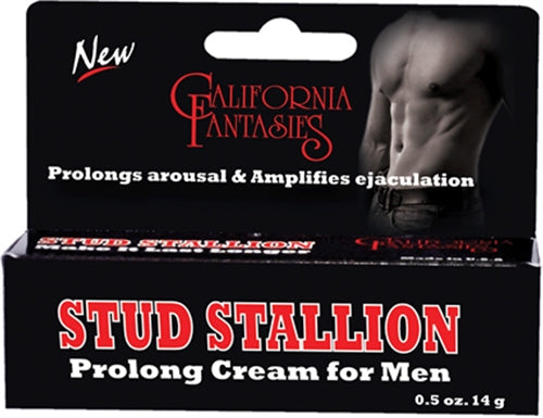 Stud Stallion - Prolong Cream for Men - 0.5 Oz. Tube - Boxed | 855487001633 | Available at EroticWarehouse.com