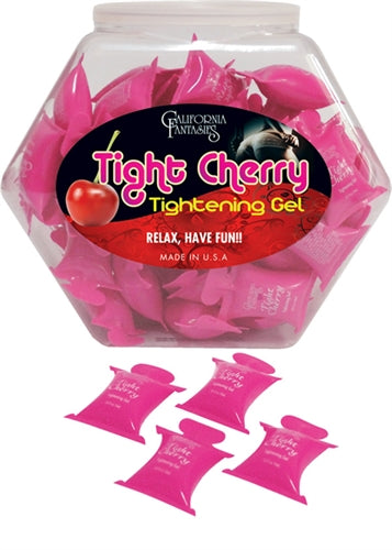 Tight Cherry - Tightening Gel - 72 Piece Fishbowl - 10ml Pillows | 855487001664 | Available at EroticWarehouse.com