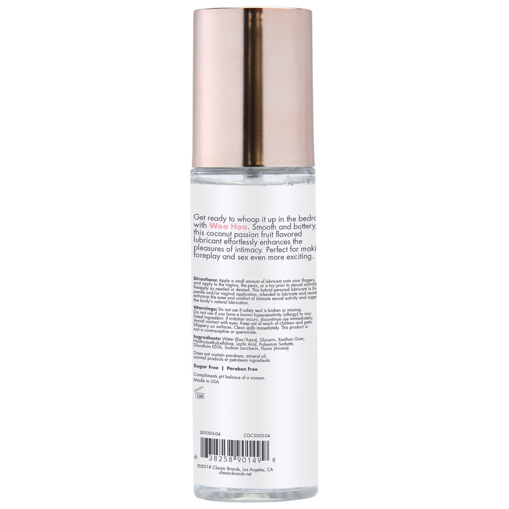 Whoo Hoo Personal Lubricant Coconut Passion 4.4 Fl Oz. | 638258901499 | Available at EroticWarehouse.com