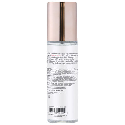 Whoo Hoo Personal Lubricant Coconut Passion 4.4 Fl Oz. | 638258901499 | Available at EroticWarehouse.com
