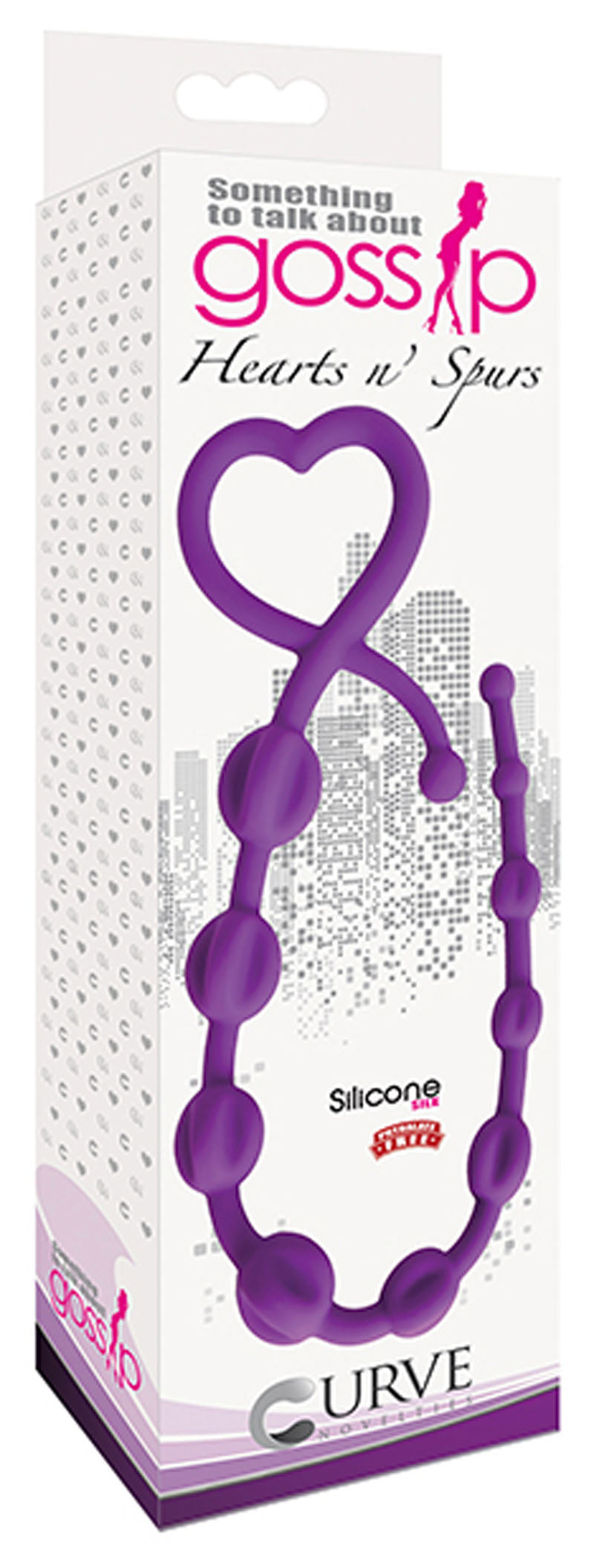 Gossip - Hearts n' Spurs - Violet | 643380987068 | Available at EroticWarehouse.com
