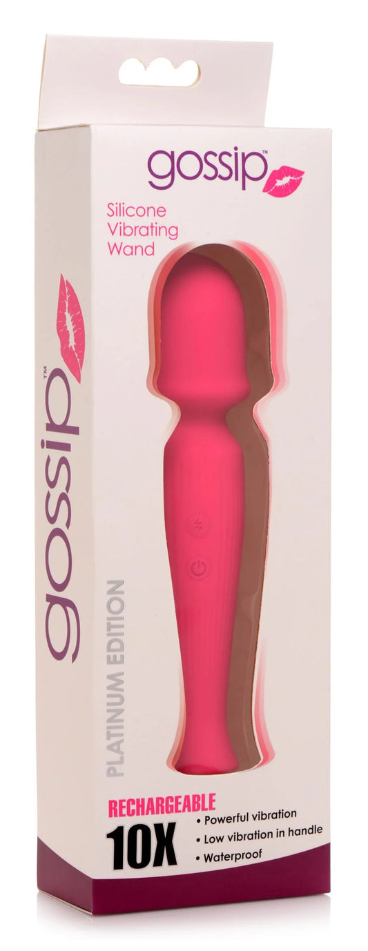 Silicone Wand Massager - Magenta | 653078942385 | Available at EroticWarehouse.com