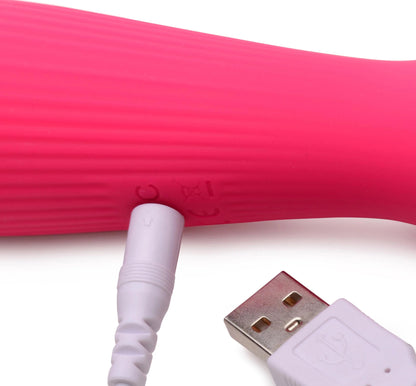 Silicone Wand Massager - Magenta | 653078942385 | Available at EroticWarehouse.com